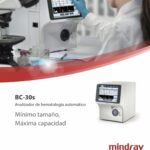 Ficha técnica de analizador para Hematologia BC30s Mindray En español