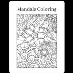 Libro para colorear mándalas